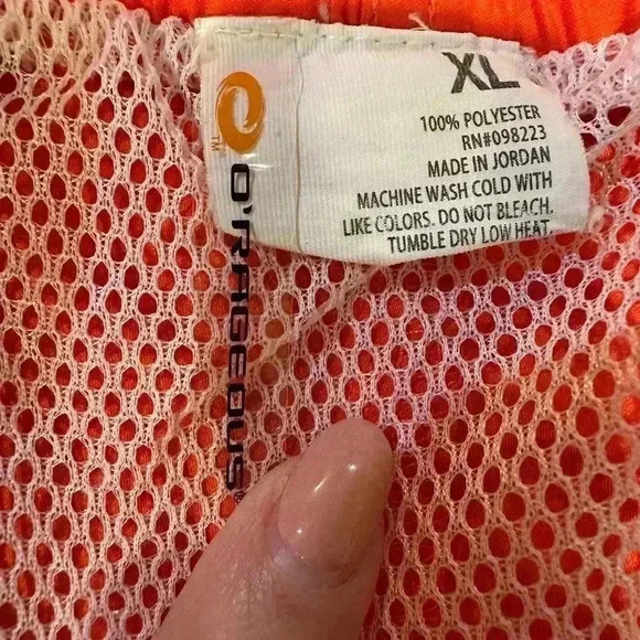O’Rageous Orange and Gray Swim Trunks Size XL - Picture 2 of 3